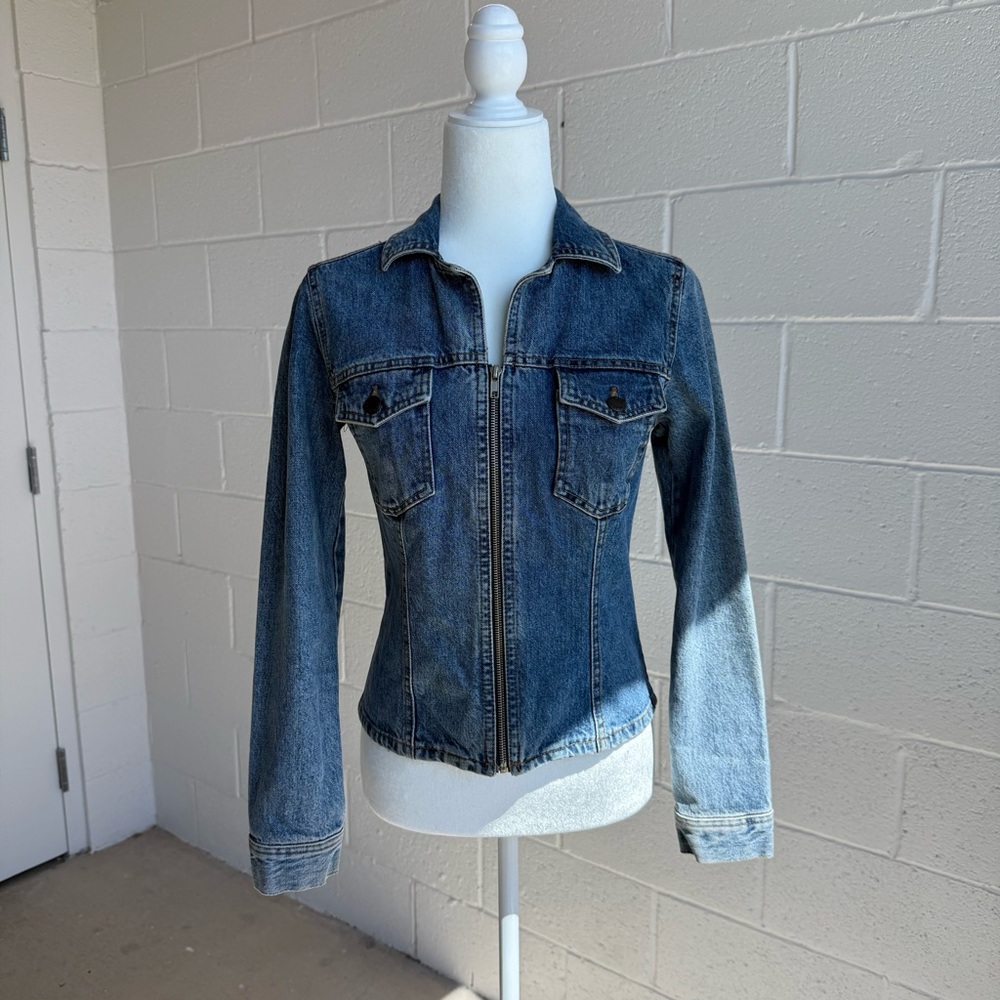 Bebe Blue Jean Jacket